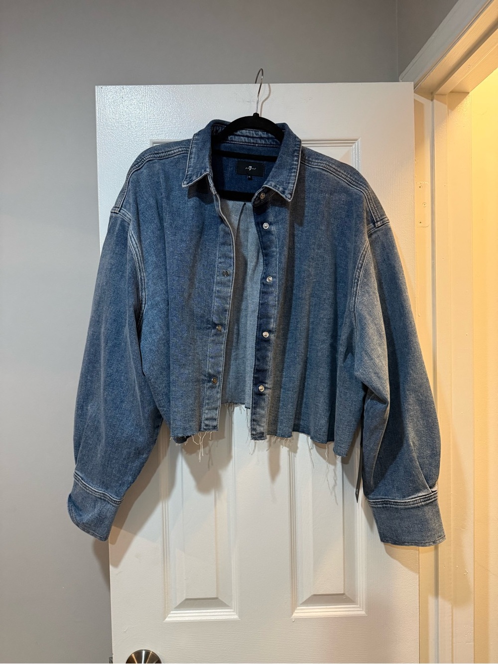 Women’s seven for all mankind NWT denim jacket